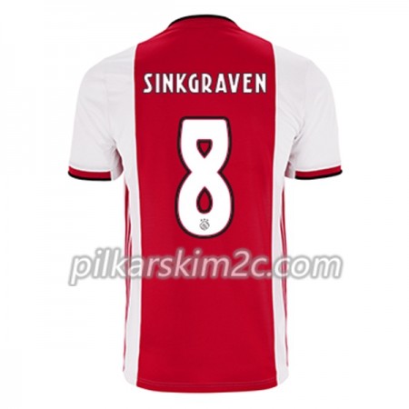 Koszulka Ajax Amsterdam Daley Sinkgraven 8 Główna 2019-2020 - Koszulki Piłkarskie